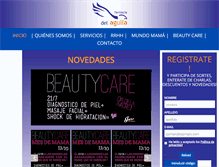Tablet Screenshot of farmacia-delaguila.com